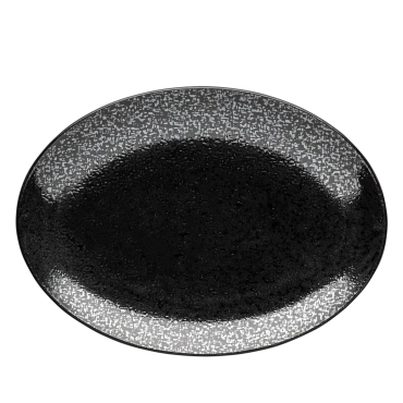 Black Opal - Oval Plate