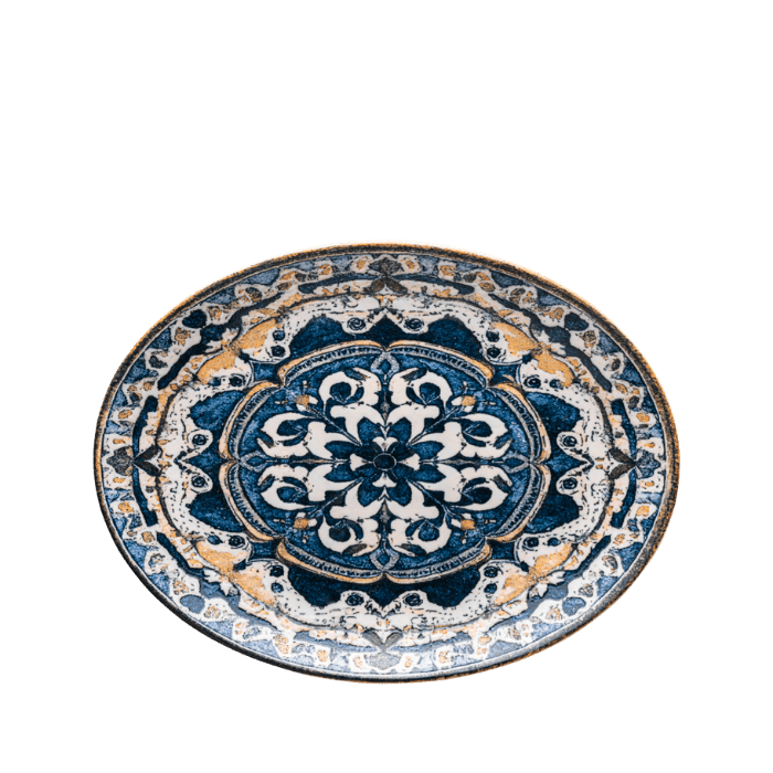 Arabesque Digital - Oval Plate 25cm