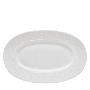 Duetto White - Oval Platter 41cm