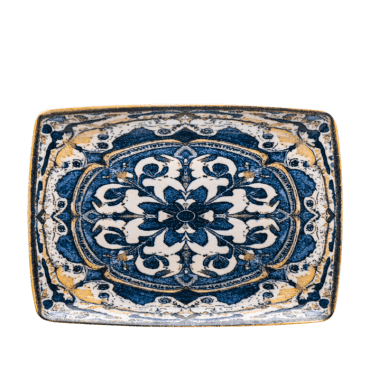 Arabesque Digital - Rectangular Plate 34cm