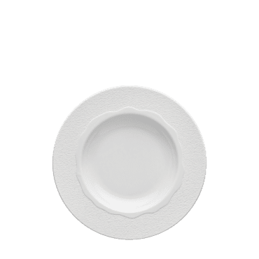 Duetto White - Deep Plate 24cm