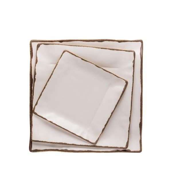 Brown Line - Square Plate - Image 4