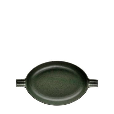 Wings Green - Oval Pot
