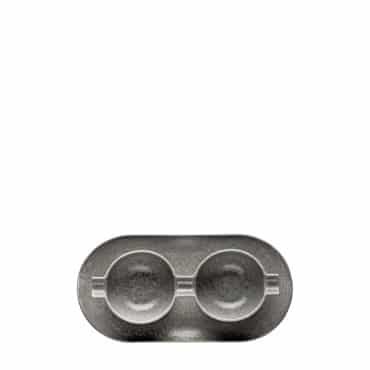 Wings Grey – Double Cup&Saucer