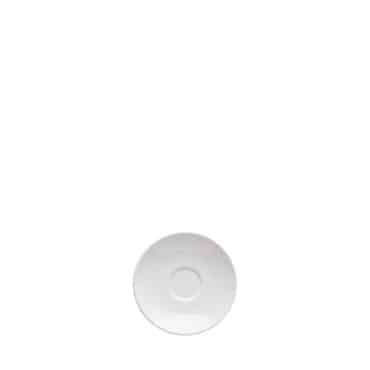 Coupe White - Espresso Saucer