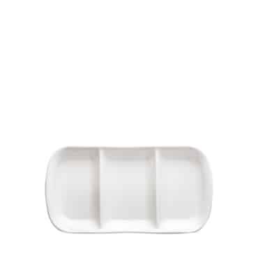Divided Plate - 3 compartments